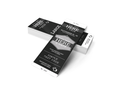 Generic Tickets Template Preview