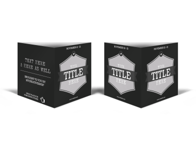 Generic Table Tents Template Preview