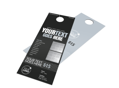 Generic Door Hangers Template Preview