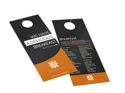 Springfield Hotel Door Hanger Template 2 preview