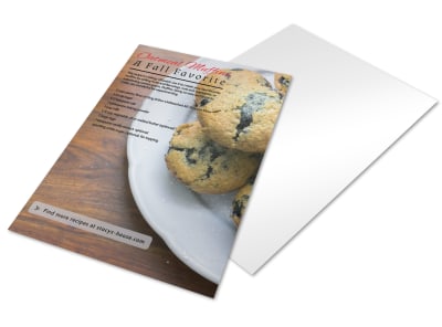 Food Recipe Inspirational Designs Flyer Template preview