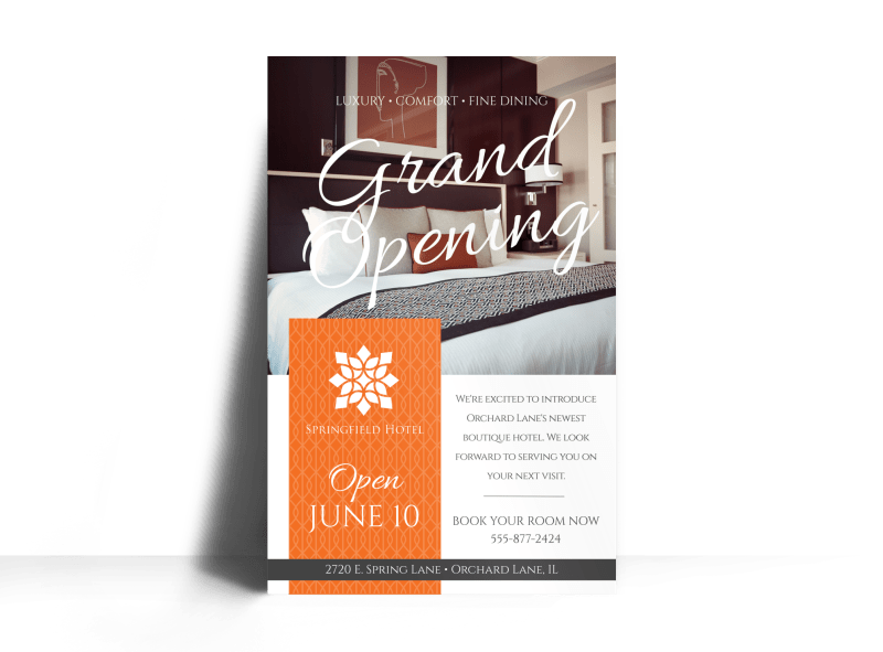 springfield grand opening poster template grand opening poster template