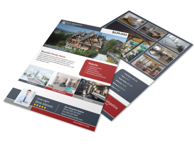 New Hampshire Real Estate Featured Property Flyer Template preview