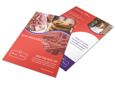 bakery flyer