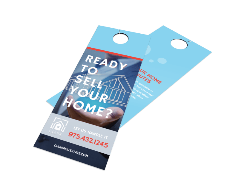 Ready To Sell Your Home Door Hanger Template