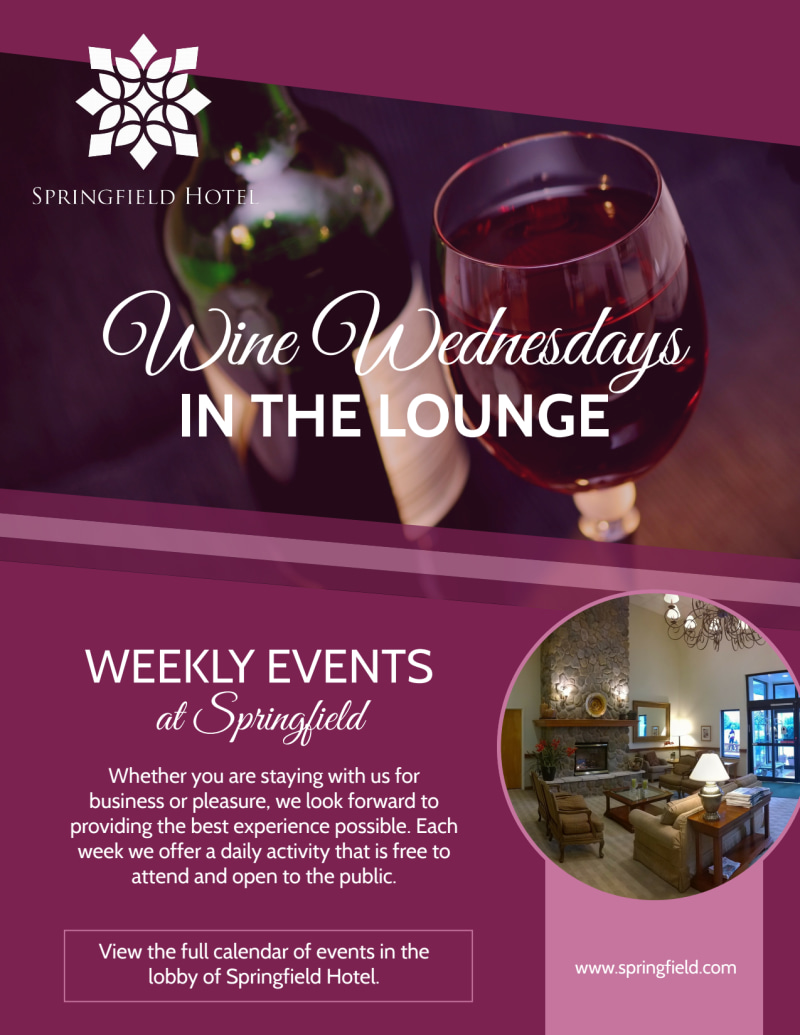 Wine Flyer Template