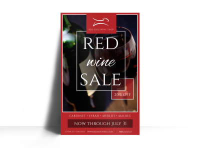 Main Red Wine Sale   Image