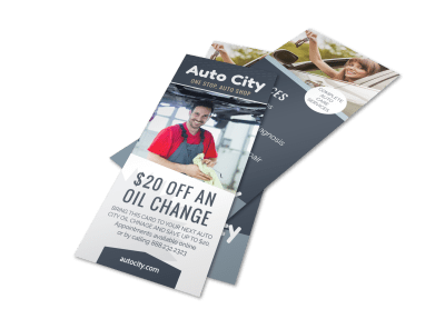 Auto Repair Flyer Templates Template Preview