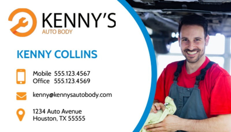 pro auto repair business card template automotive repair business cards
