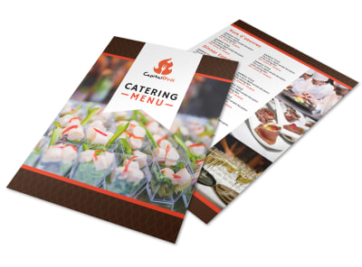 Capital Catering Menu Template preview