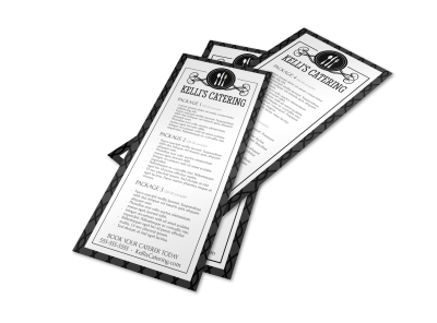 Catering Menus Template Preview