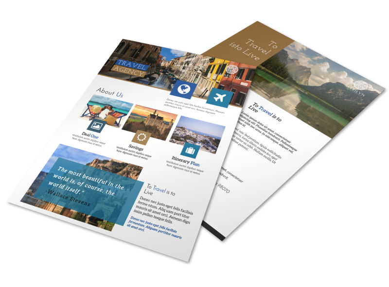 beautiful travel agency flyer template mycreativeshop travel agency flyers