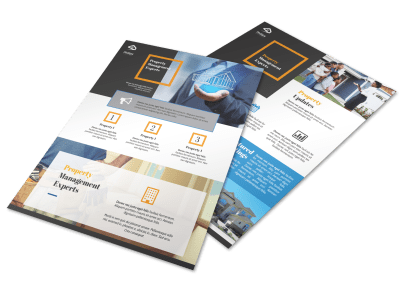 Property Management Flyers Template Preview