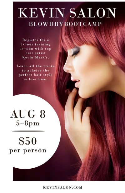 Hair Salon Special Events