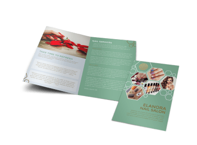 Nail Salon Brochures Template Preview