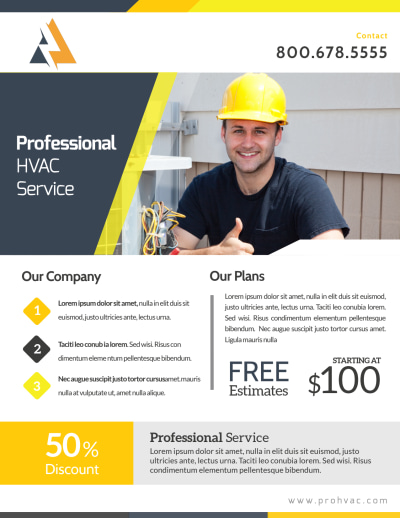 HVAC Free Estimates   Side 1 Image