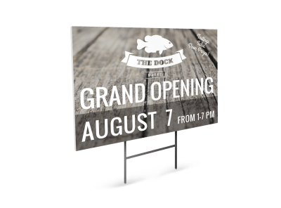 Grand Opening Fish Market