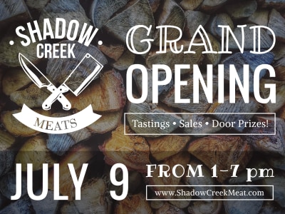 Grand Opening Butcher