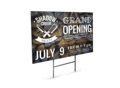 Grand Opening Butcher