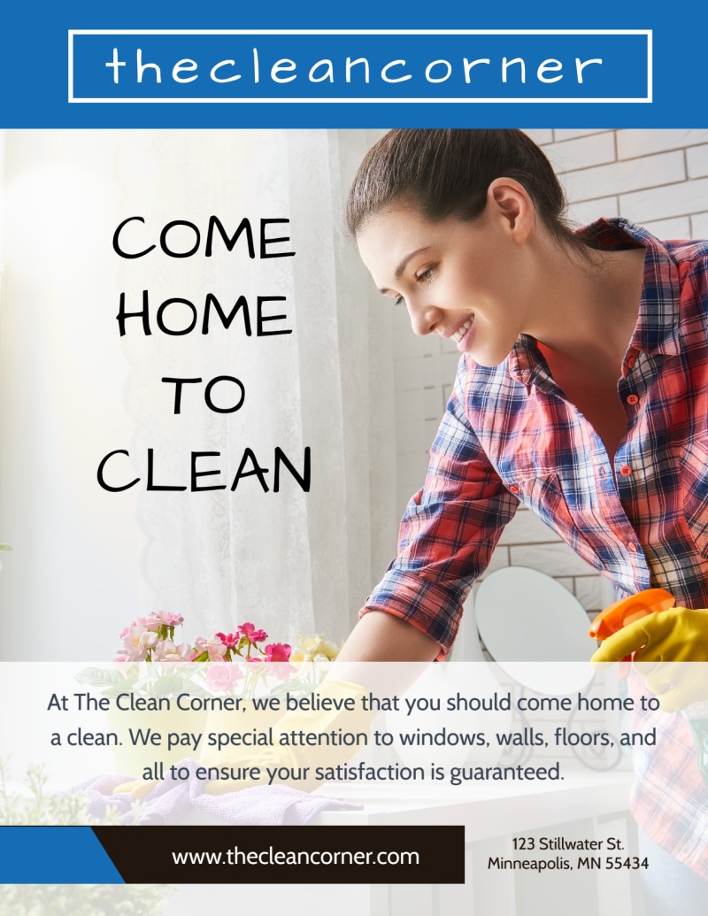 House Cleaning Flyer Template