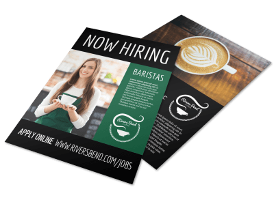 Now Hiring Flyers Template Preview
