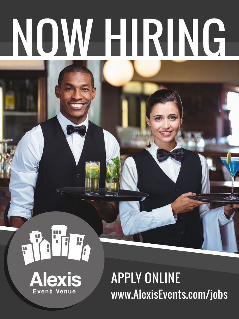 Now Hiring Poster Template