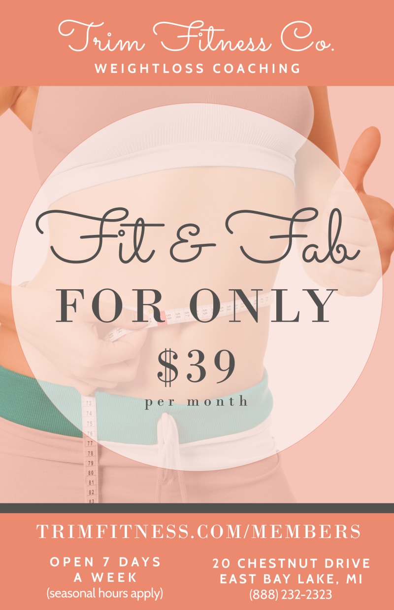 Fit & Fab Weight Loss Poster Template