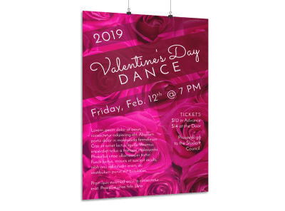 Valentine's Day Posters Template Preview