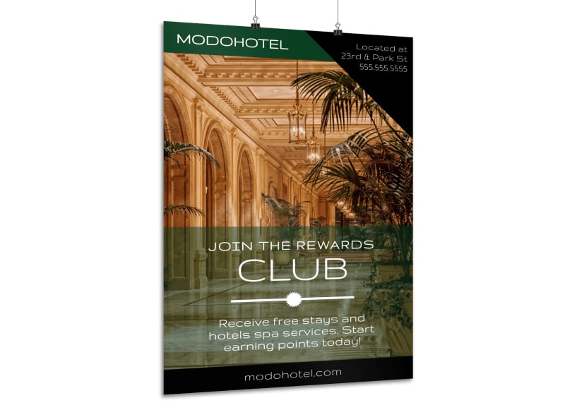 hotel club promotion poster template mycreativeshop