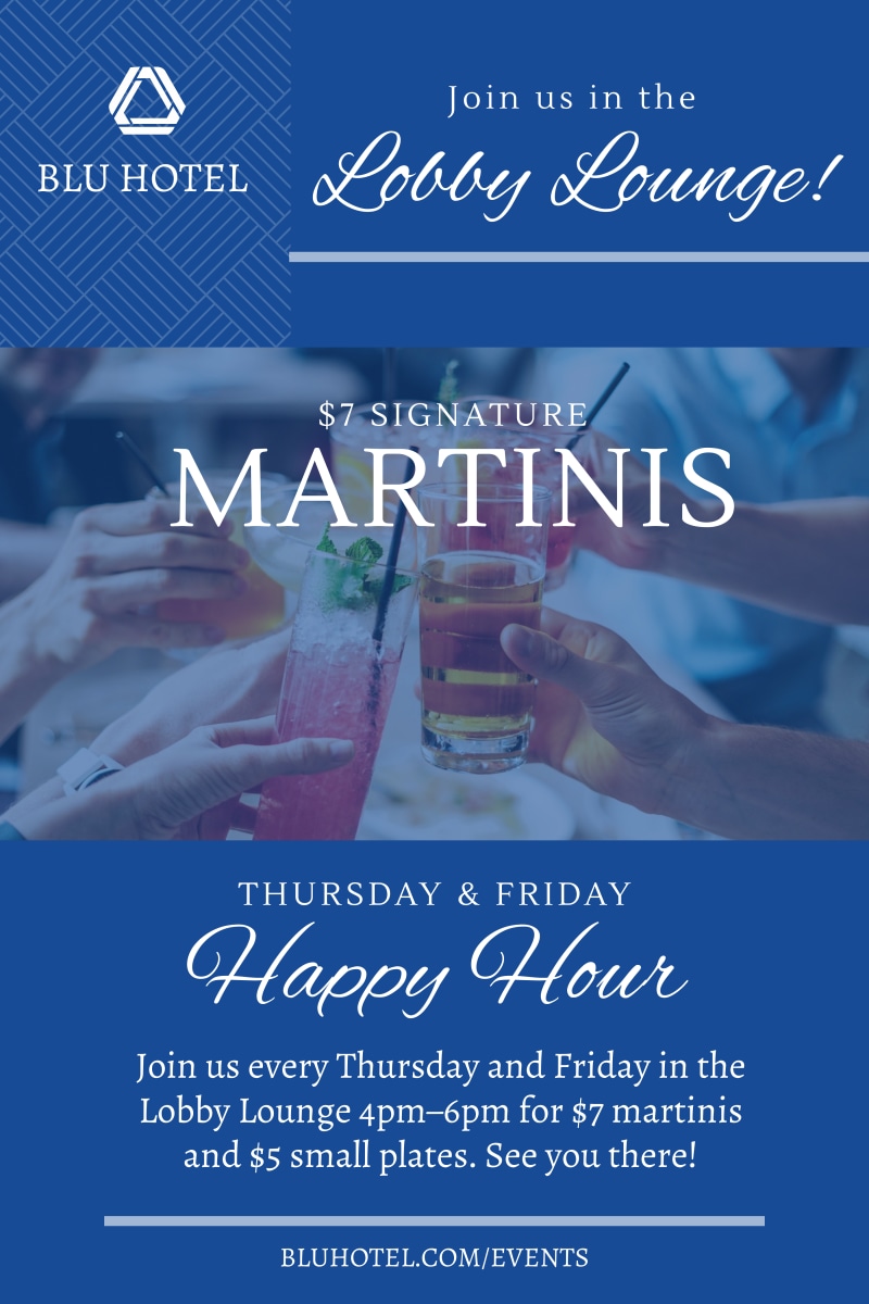 Hotel Drink Specials Poster Template