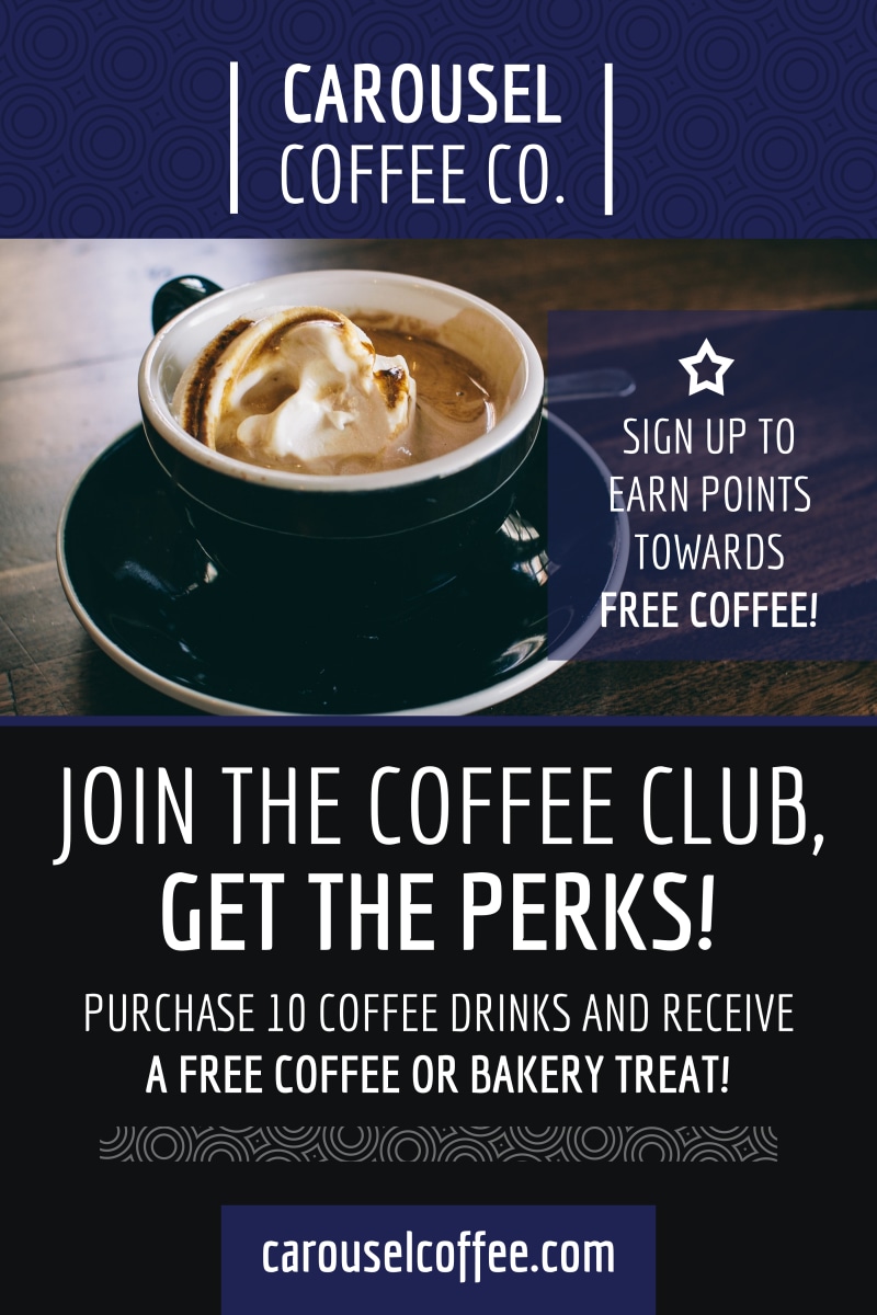 Coffee Club Perks Poster Template