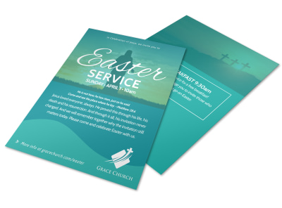 Easter Church Service Flyer xrsz26zu5d preview