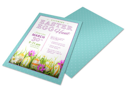 Easter Egg Hunt Easter Flyer Template gnrkyw8n96 preview