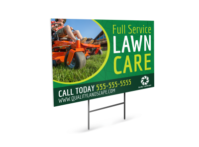 Yard Signs Template Preview