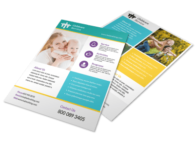 Babysitting Flyers Template Preview
