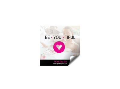 Spa Brand Sticker
