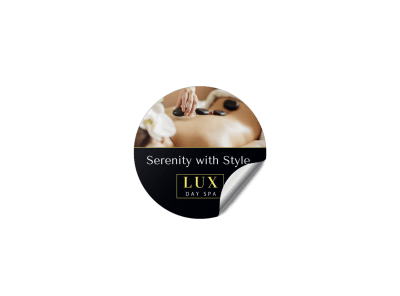 Serenity Spa Sticker