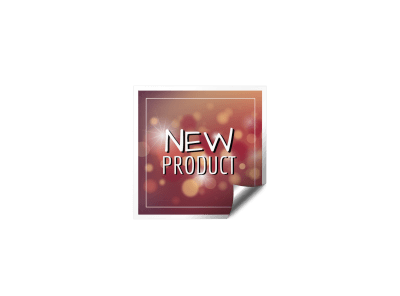 Simple New Product Sticker