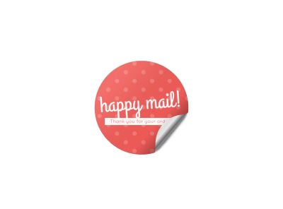 Happy Mail Sticker