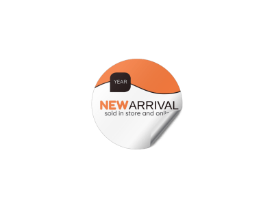 New Arrival Sticker