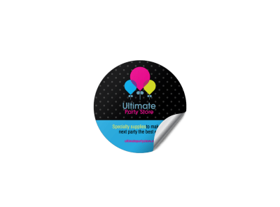 Party Store Sticker