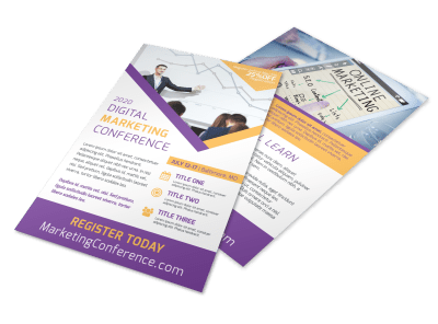 Conference Flyers Template Preview