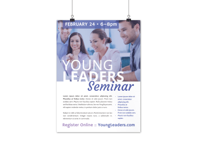 Seminar Posters Template Preview
