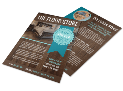 Flooring Flyers Template Preview