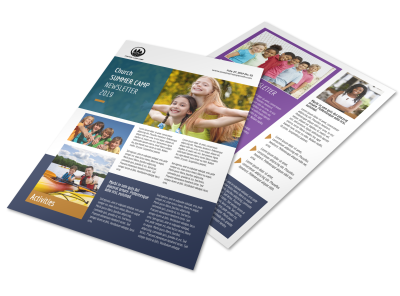 Church Camp Flyer Templates Template Preview