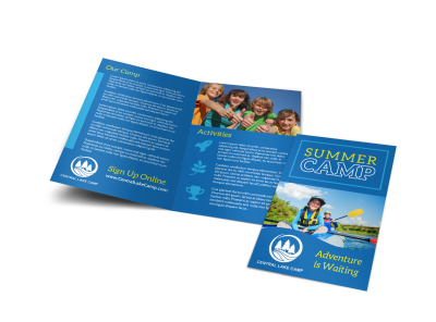 Summer Camp Brochures Template Preview