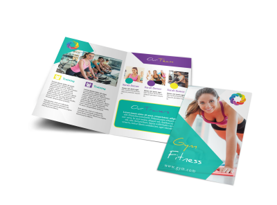Fitness Brochures Template Preview