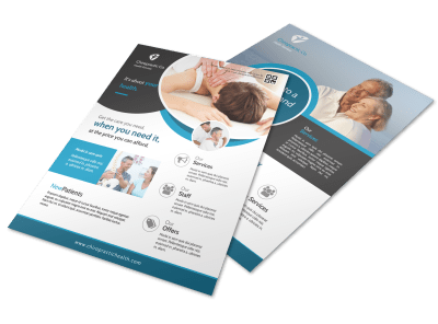 Chiropractic Flyers Template Preview