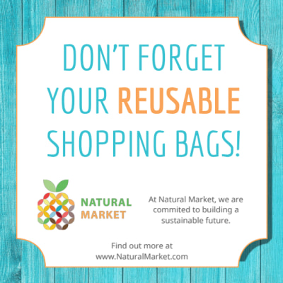 Natural Market Sticker