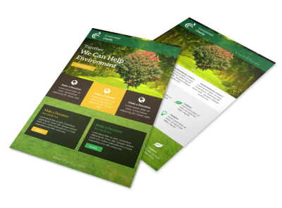 Charity Flyers Template Preview